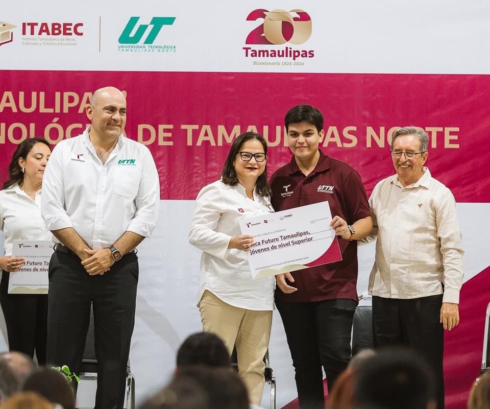 Inicia Gobierno del Estado entrega de becas "Futuro Tamaulipas, Jóvenes